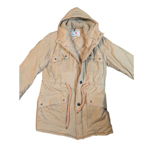 Vintage Mens Field & Stream Insulated Gordon Ferguson Chore Coat Hood Quilted 40 - Picture 1 of 16